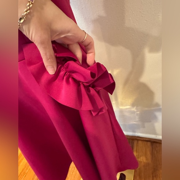 TED BAKER Ruffle Sleeve Mini Dress - Picture 10 of 15